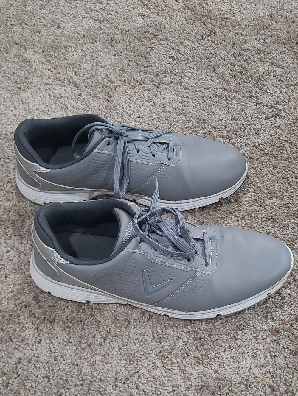 Callaway Men’s Gray Athletic Golf Sneakers